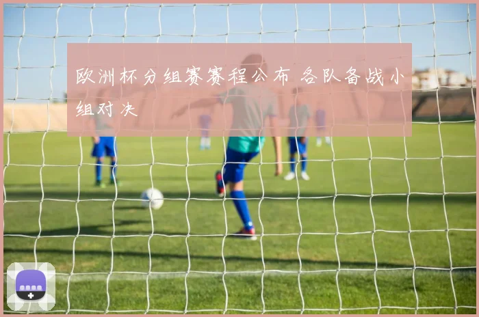 欧洲杯分组赛赛程公布 各队备战小组对决
