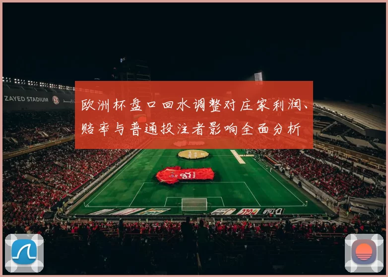 欧洲杯盘口回水调整对庄家利润、赔率与普通投注者影响全面分析
